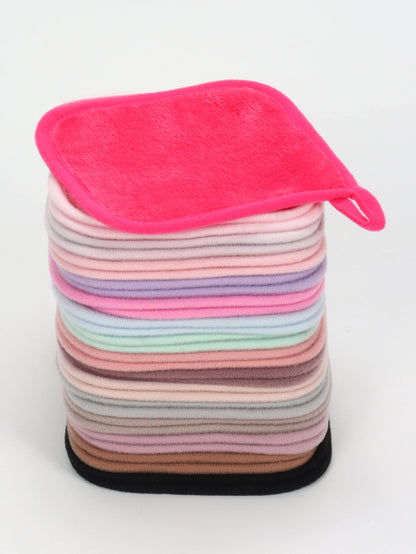 5/10/20Pcs Microfiber Face Cloths Reusable Makeup Remover Cloth Makeup Towels Face Deep Cleaning Pads Skincare Beauty Tools
