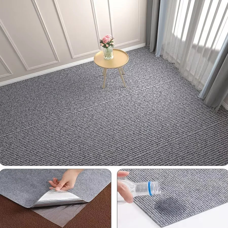 Self-Adhesive Water-Absorbent Home Rug