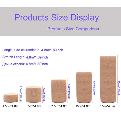 Colorful Self-Adhesive Athletic Wrap Tape