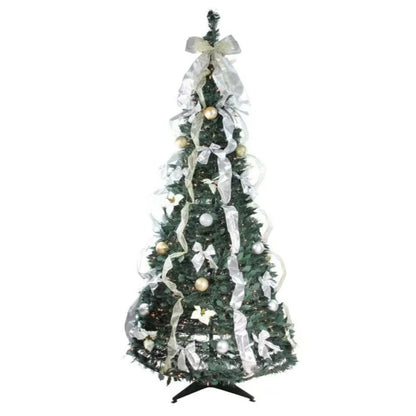 Foldable Pre-Decorated Pop-Up Christmas Tree