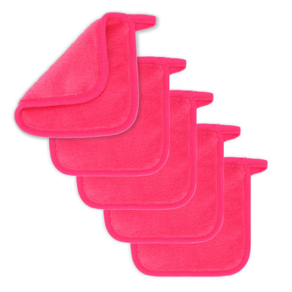 5/10/20Pcs Microfiber Face Cloths Reusable Makeup Remover Cloth Makeup Towels Face Deep Cleaning Pads Skincare Beauty Tools