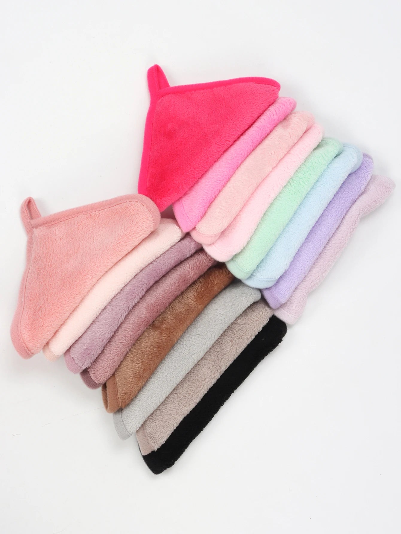 5/10/20Pcs Microfiber Face Cloths Reusable Makeup Remover Cloth Makeup Towels Face Deep Cleaning Pads Skincare Beauty Tools