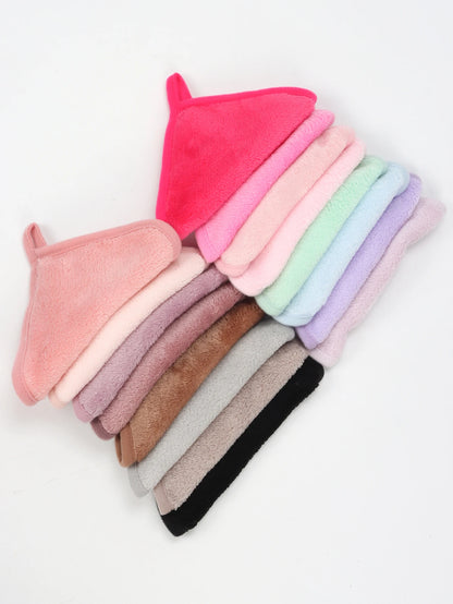 5/10/20Pcs Microfiber Face Cloths Reusable Makeup Remover Cloth Makeup Towels Face Deep Cleaning Pads Skincare Beauty Tools