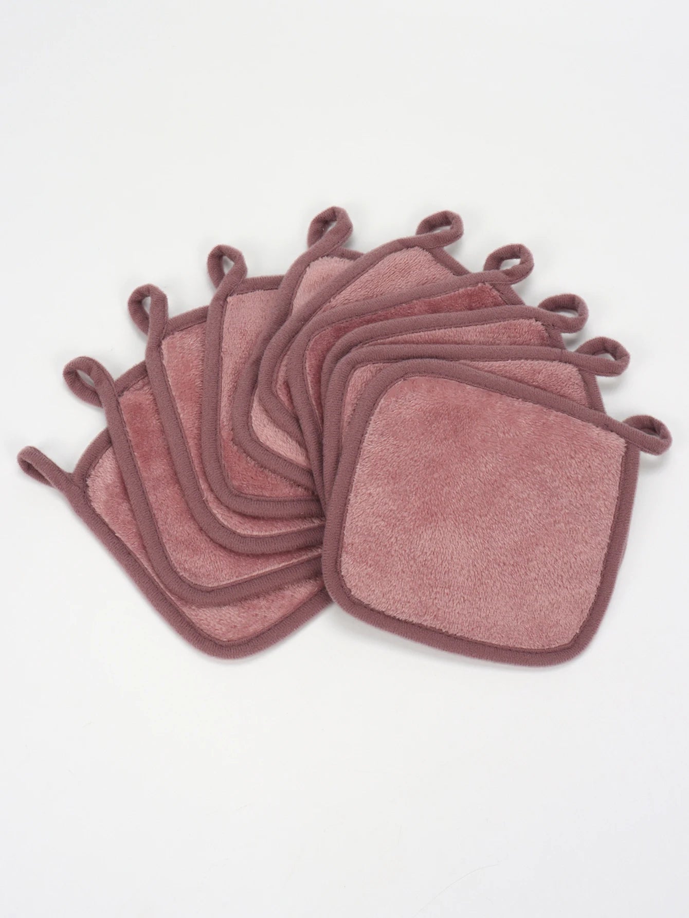 5/10/20Pcs Microfiber Face Cloths Reusable Makeup Remover Cloth Makeup Towels Face Deep Cleaning Pads Skincare Beauty Tools