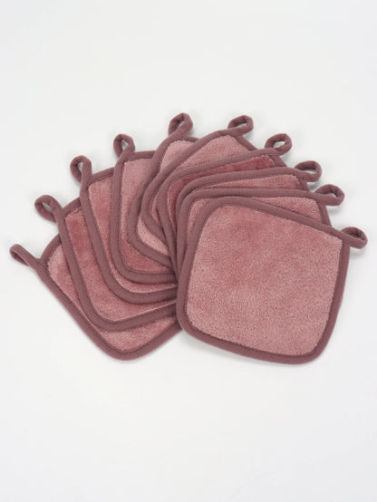 5/10/20Pcs Microfiber Face Cloths Reusable Makeup Remover Cloth Makeup Towels Face Deep Cleaning Pads Skincare Beauty Tools