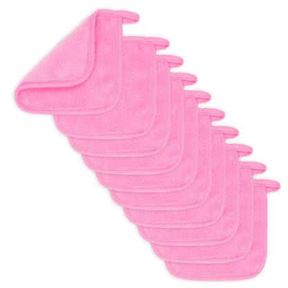 5/10/20Pcs Microfiber Face Cloths Reusable Makeup Remover Cloth Makeup Towels Face Deep Cleaning Pads Skincare Beauty Tools