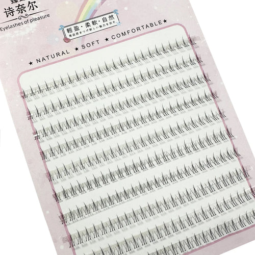 10-Row Individual False Eyelashes