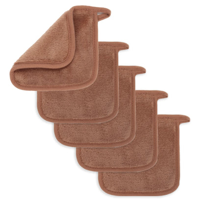 5/10/20Pcs Microfiber Face Cloths Reusable Makeup Remover Cloth Makeup Towels Face Deep Cleaning Pads Skincare Beauty Tools