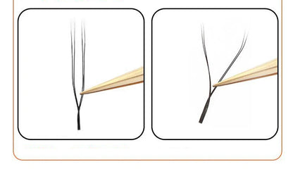 MARIA U Shape YY Lashes Faux Mink M Curl Eyelashes Natural Soft Brazilian YY Cilios Lashes Extension