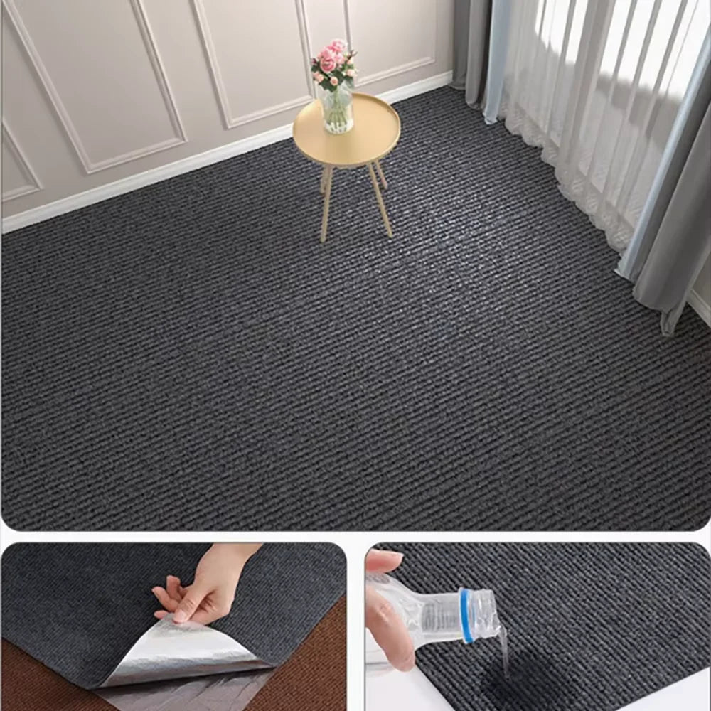 Self-Adhesive Water-Absorbent Home Rug