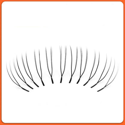 MARIA U Shape YY Lashes Faux Mink M Curl Eyelashes Natural Soft Brazilian YY Cilios Lashes Extension