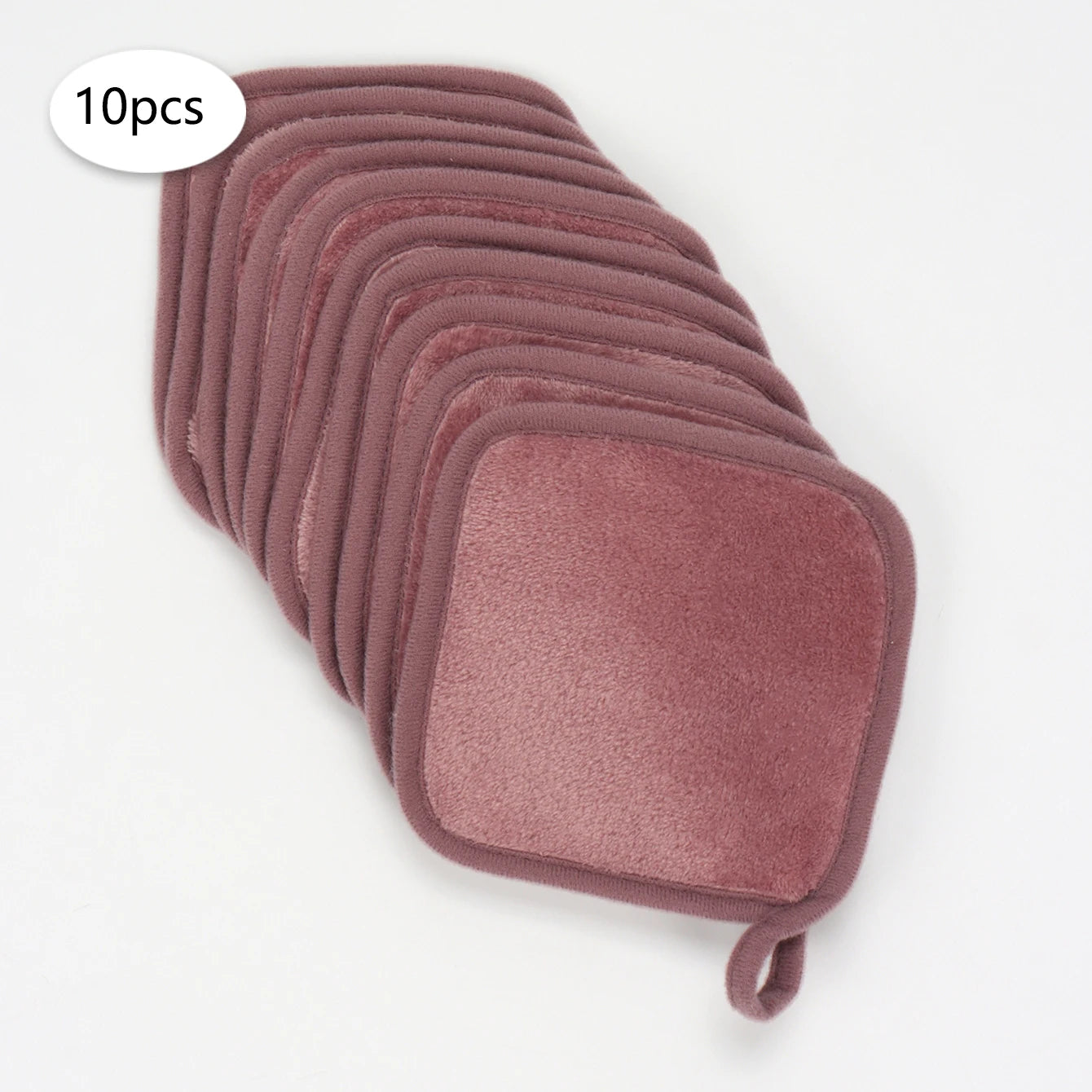 5/10/20Pcs Microfiber Face Cloths Reusable Makeup Remover Cloth Makeup Towels Face Deep Cleaning Pads Skincare Beauty Tools