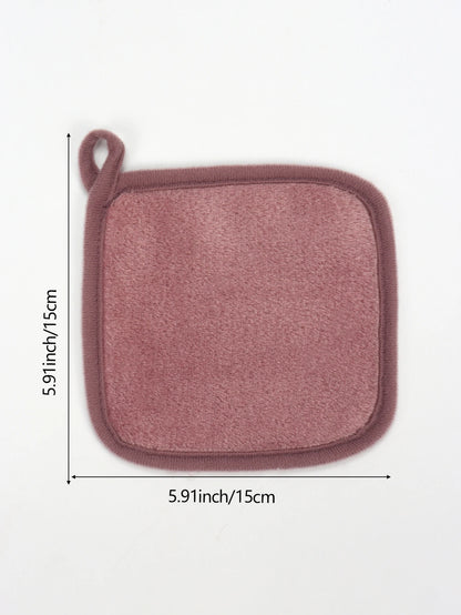 5/10/20Pcs Microfiber Face Cloths Reusable Makeup Remover Cloth Makeup Towels Face Deep Cleaning Pads Skincare Beauty Tools