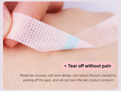 Silicone Gel Tape for Lash Extensions Sensitive Skin Multi Use Non-Woven Breathable Under Eye Pad Patches Makeup Tools Supplier