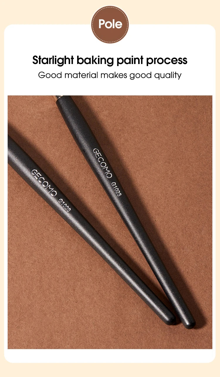 Powder blusher high gloss brush, soft hair, no powder, easy to apply makeup, novice powder blusher makeup brush, beauty tool