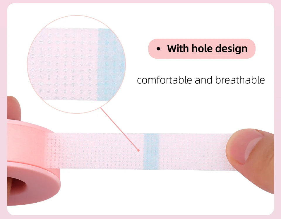 Silicone Gel Tape for Lash Extensions Sensitive Skin Multi Use Non-Woven Breathable Under Eye Pad Patches Makeup Tools Supplier