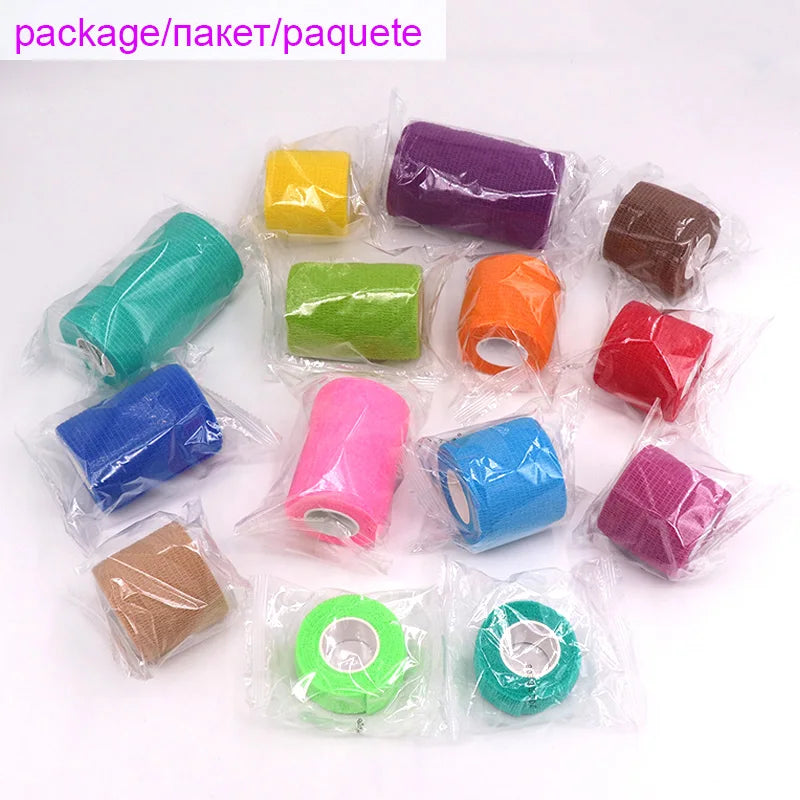 Colorful Self-Adhesive Athletic Wrap Tape