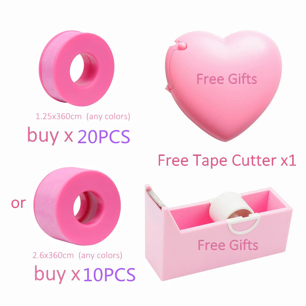 Silicone Gel Tape for Lash Extensions Sensitive Skin Multi Use Non-Woven Breathable Under Eye Pad Patches Makeup Tools Supplier