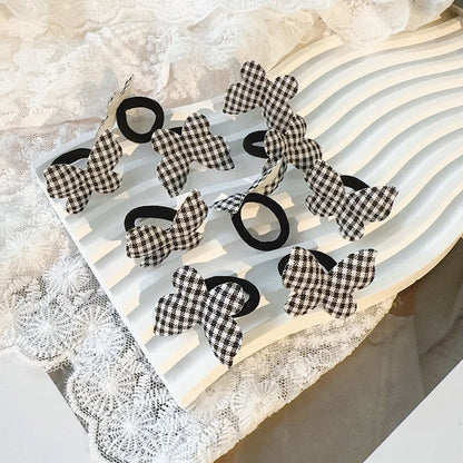 10-30Pcs Kids Elastic Hair Bands Girls Plush Ball Rubber Band For Children Sweets Scrunchie Hair Ties Clip Baby Hair Accessories