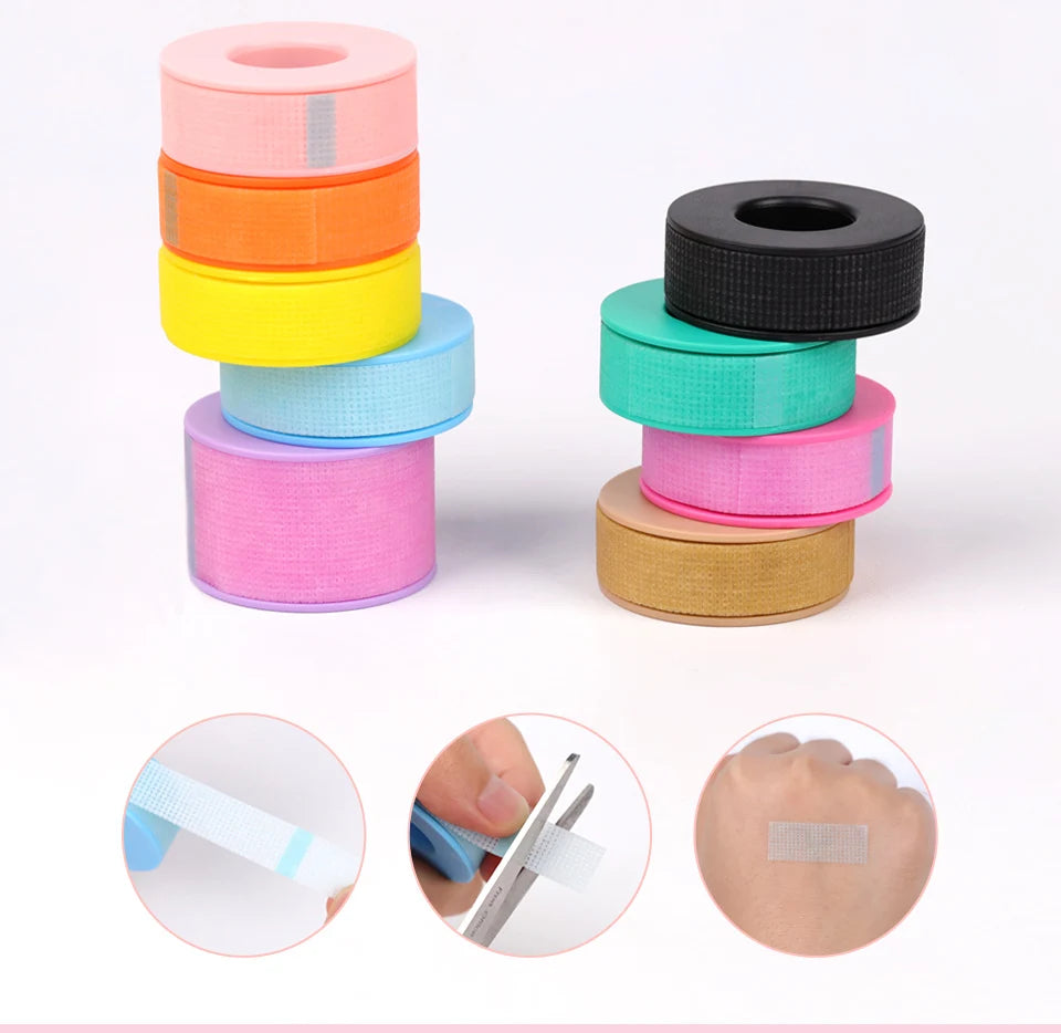 Silicone Gel Tape for Lash Extensions Sensitive Skin Multi Use Non-Woven Breathable Under Eye Pad Patches Makeup Tools Supplier
