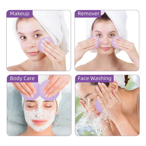 Compress Facial Cleansing Sponge Puff