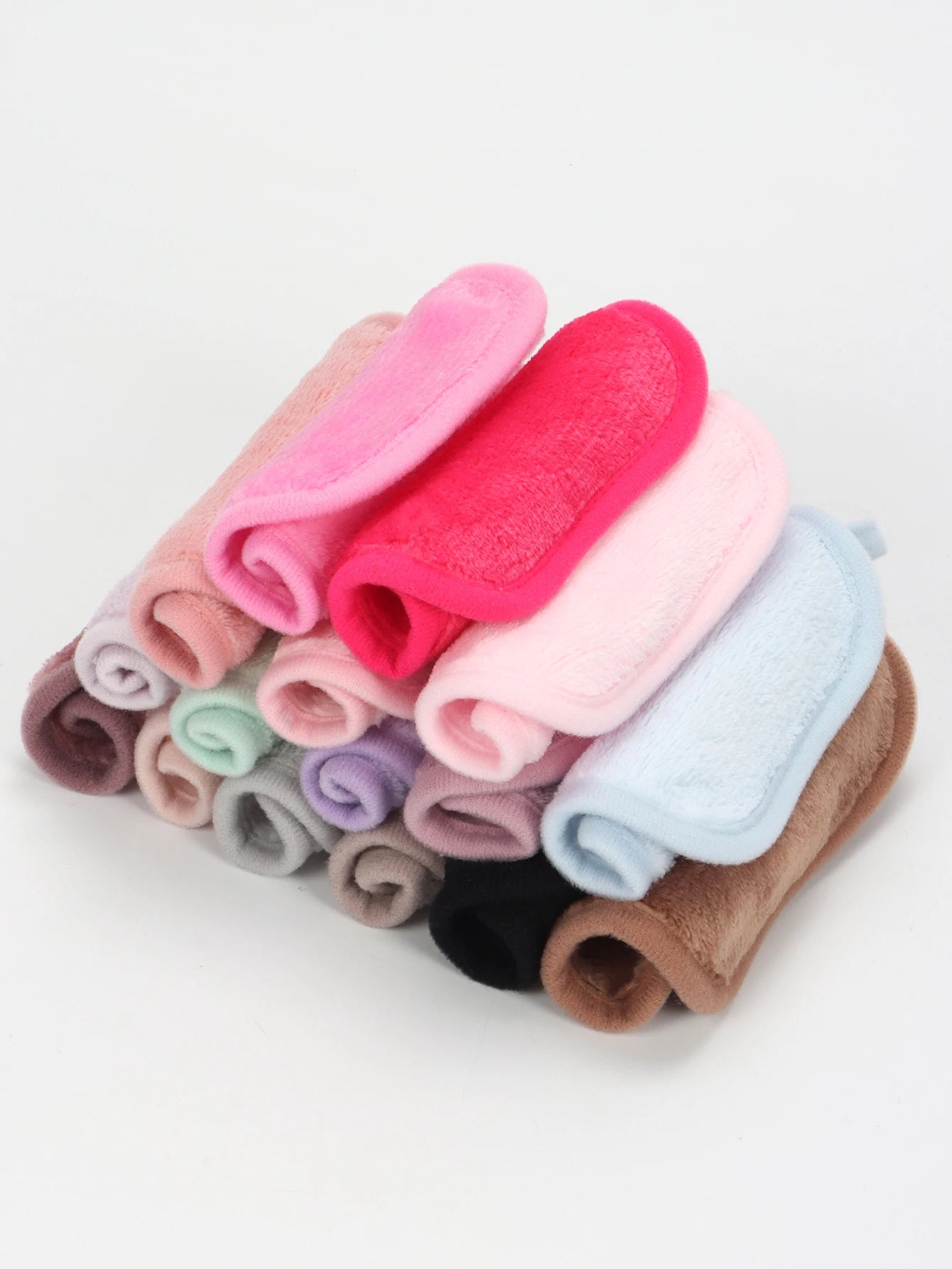 5/10/20Pcs Microfiber Face Cloths Reusable Makeup Remover Cloth Makeup Towels Face Deep Cleaning Pads Skincare Beauty Tools