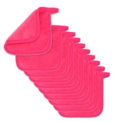 5/10/20Pcs Microfiber Face Cloths Reusable Makeup Remover Cloth Makeup Towels Face Deep Cleaning Pads Skincare Beauty Tools