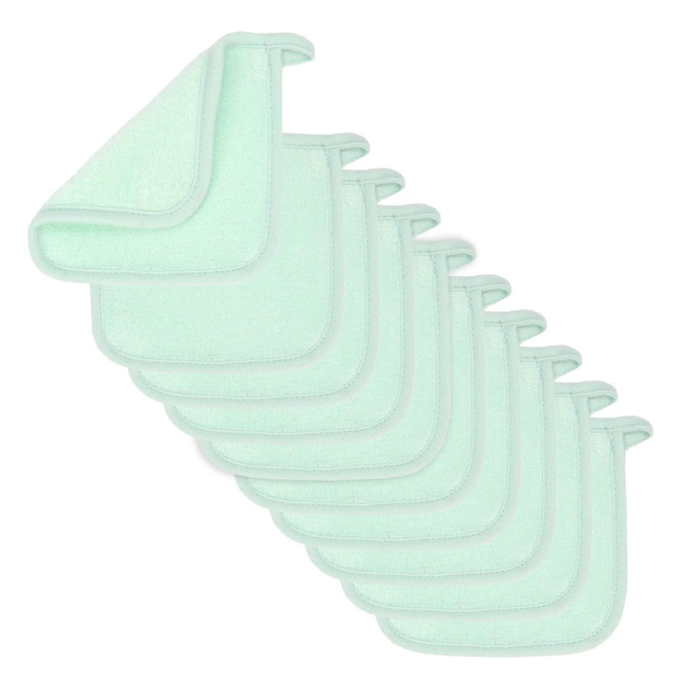 5/10/20Pcs Microfiber Face Cloths Reusable Makeup Remover Cloth Makeup Towels Face Deep Cleaning Pads Skincare Beauty Tools