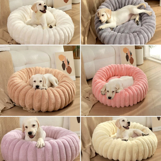 Round Large Dog Cat Bed
