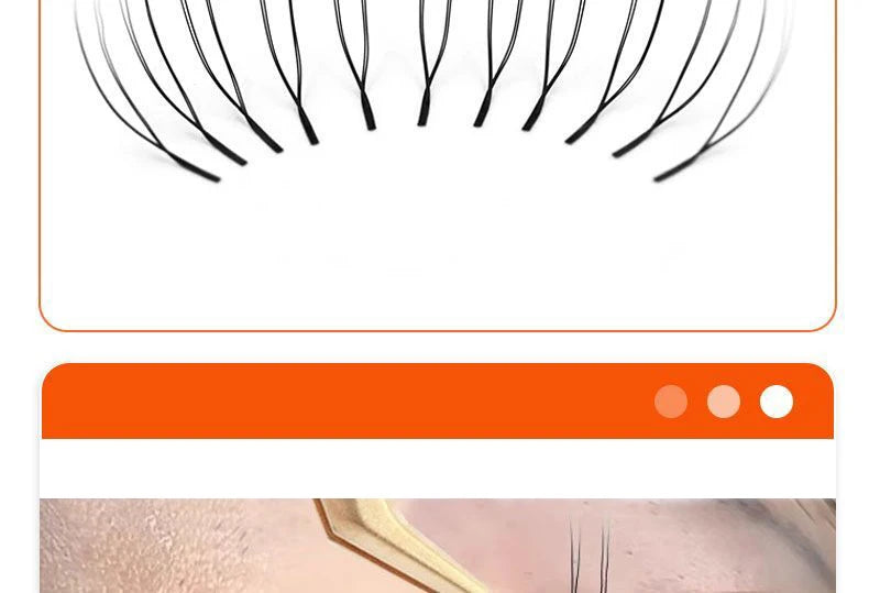 MARIA U Shape YY Lashes Faux Mink M Curl Eyelashes Natural Soft Brazilian YY Cilios Lashes Extension