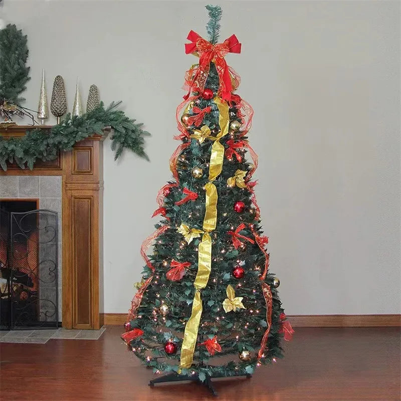 Foldable Pre-Decorated Pop-Up Christmas Tree
