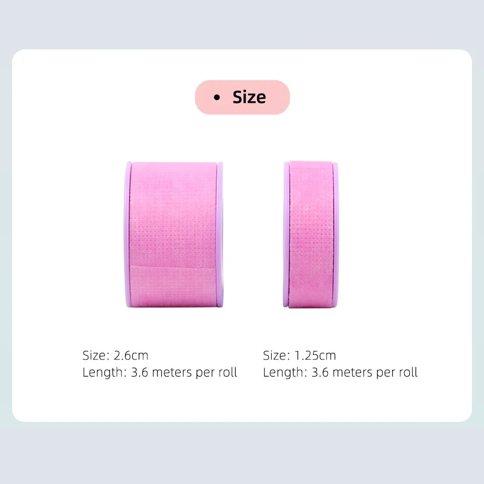 Silicone Gel Tape for Lash Extensions Sensitive Skin Multi Use Non-Woven Breathable Under Eye Pad Patches Makeup Tools Supplier