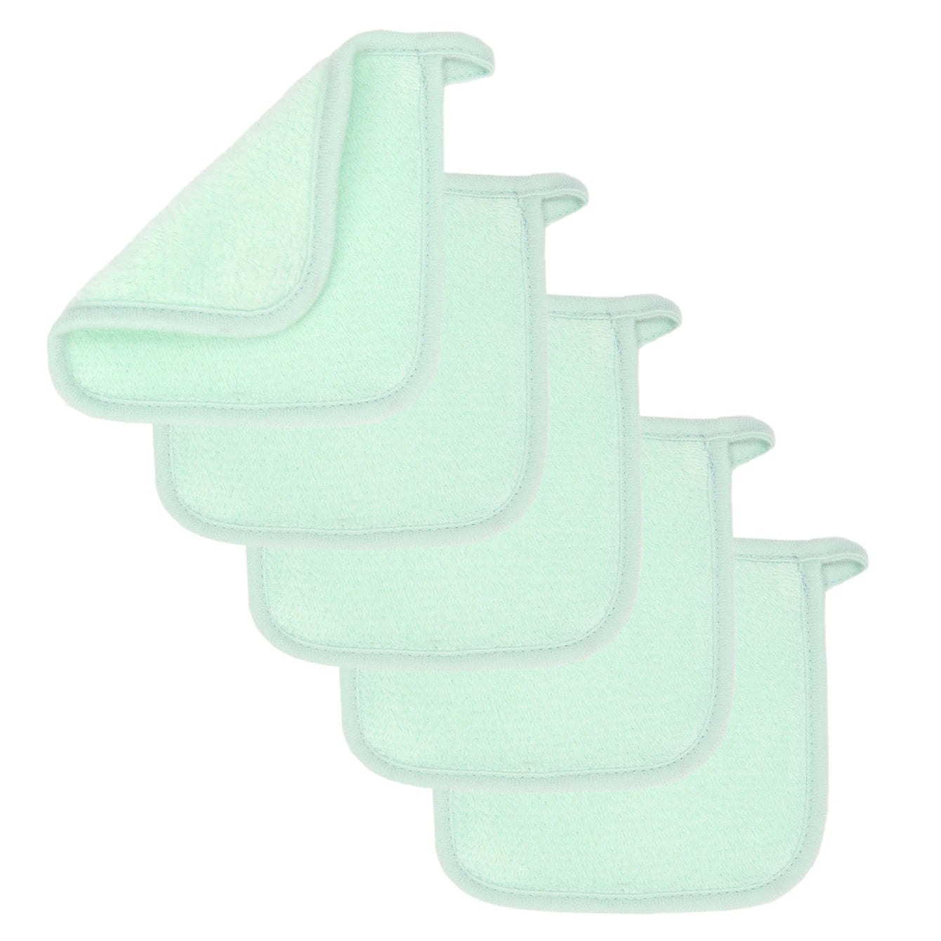 5/10/20Pcs Microfiber Face Cloths Reusable Makeup Remover Cloth Makeup Towels Face Deep Cleaning Pads Skincare Beauty Tools