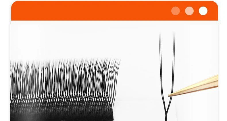 MARIA U Shape YY Lashes Faux Mink M Curl Eyelashes Natural Soft Brazilian YY Cilios Lashes Extension