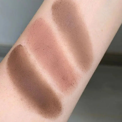 2024 New Nine-Color Sweater Knit Button Eyeshadow Tray Pearl Matte Low Saturation Deep Oat Earth Color