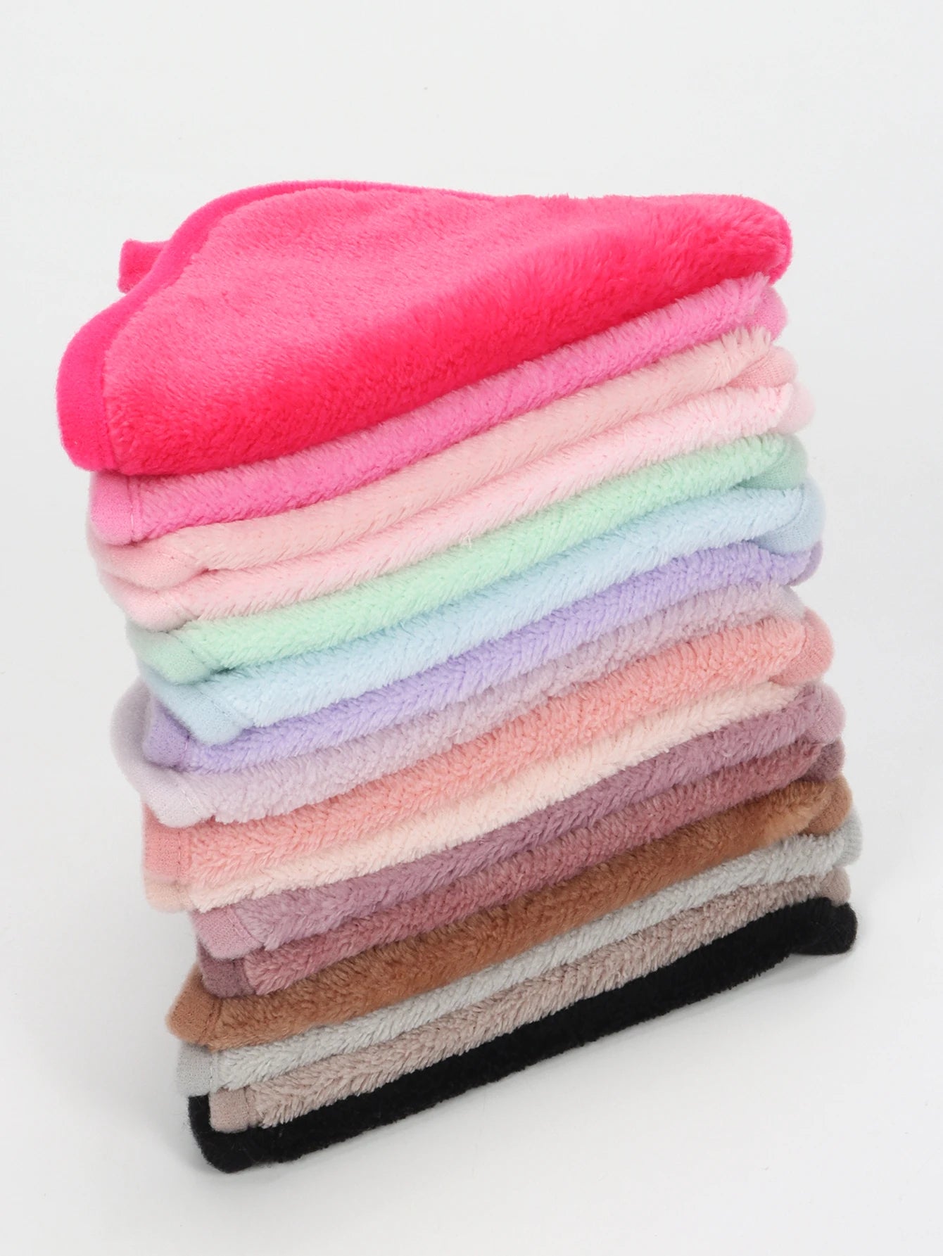 5/10/20Pcs Microfiber Face Cloths Reusable Makeup Remover Cloth Makeup Towels Face Deep Cleaning Pads Skincare Beauty Tools