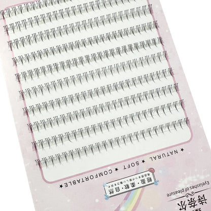 10Rows Under Eyelashes Extension Personal EyeLash Professional Makeup Individual Cluster Grafting Fake Lashes False Eyelashes