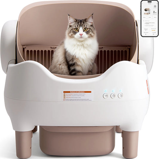 Automatic Self-Cleaning Cat Litter Box